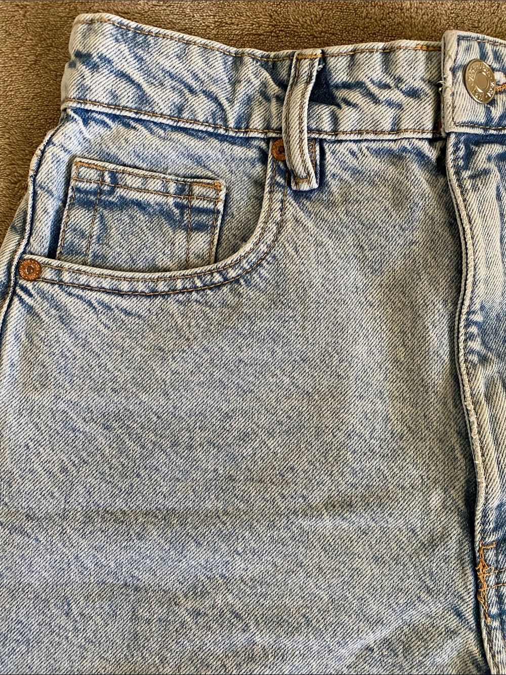 Women Zara Denim Shorts - Picture 2 of 5